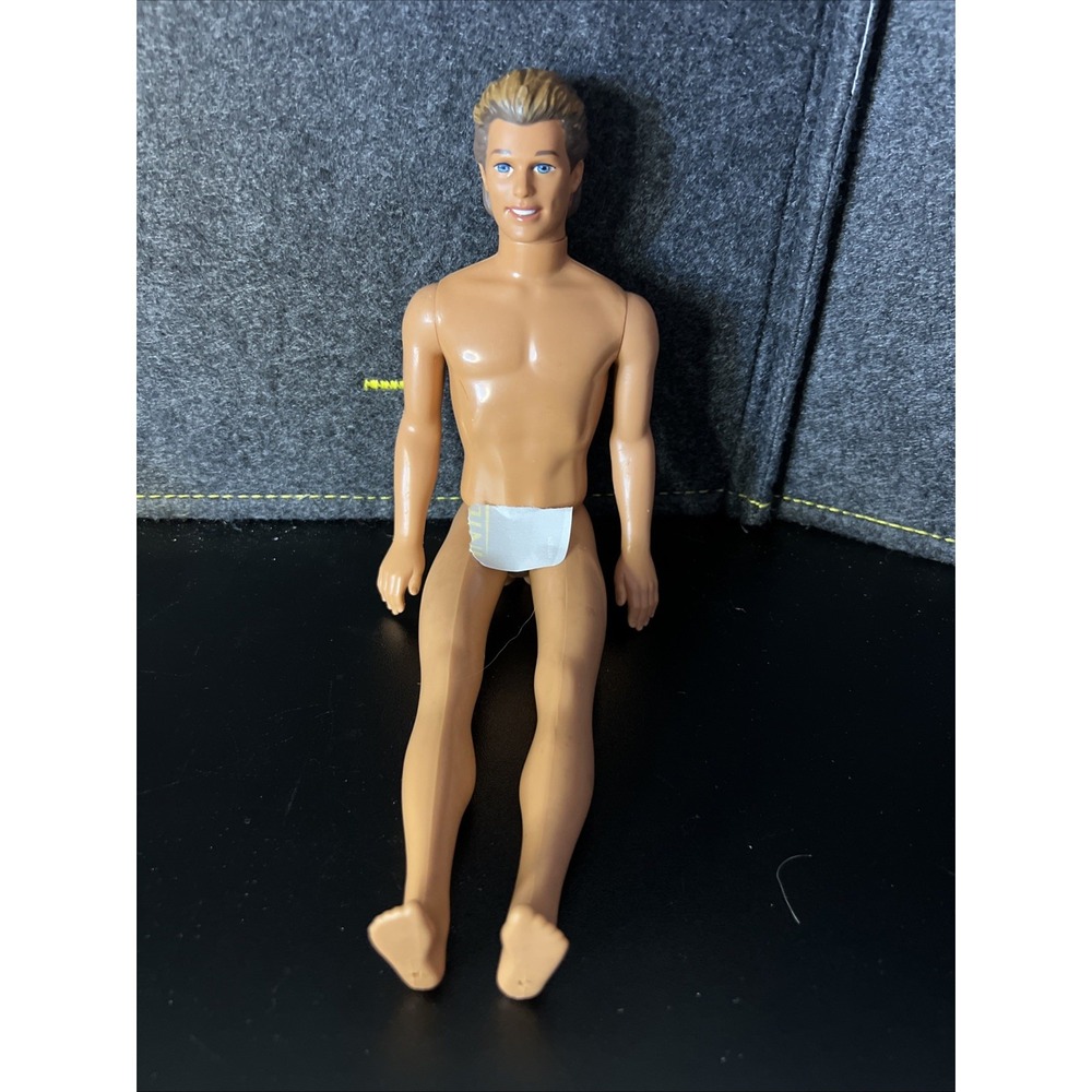 Vintage Mattel 1996 Splash 'N Color KEN Doll #16170 Nude